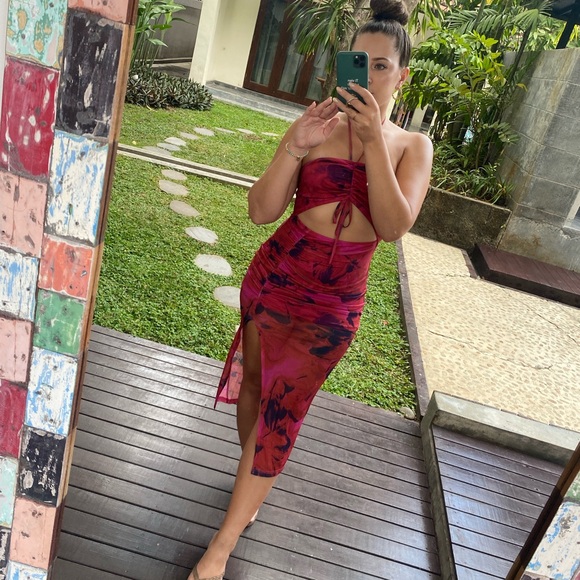 Strapless Midi Dress - Picture 5 of 5